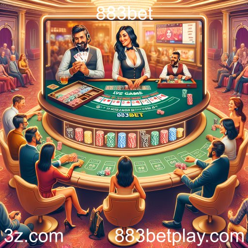 Descubra a Emoção dos Jogos Ao Vivo na 883bet